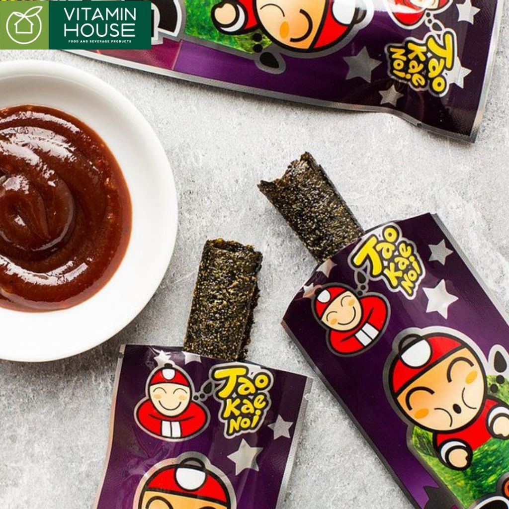 6 Gói Snack Rong biển Big Roll Tao Kae Noi 3g