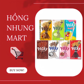 Bánh que pocky gấp đôi socola/socola/cookies & cream/ vị dâu 38g
