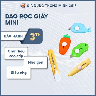 Dao dọc giấy mini, hình cute tiện lợi.