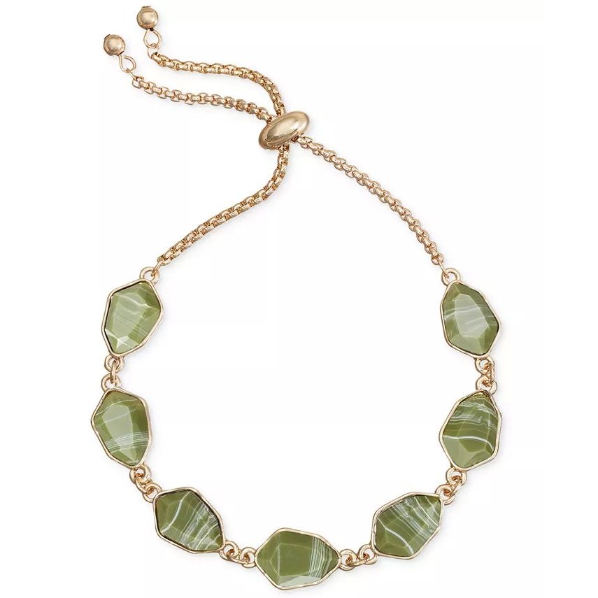 Vòng đeo tay nạm đá màu, mạ vàng - Style & Co