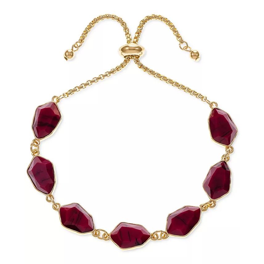 Vòng đeo tay nạm đá màu, mạ vàng - Style & Co