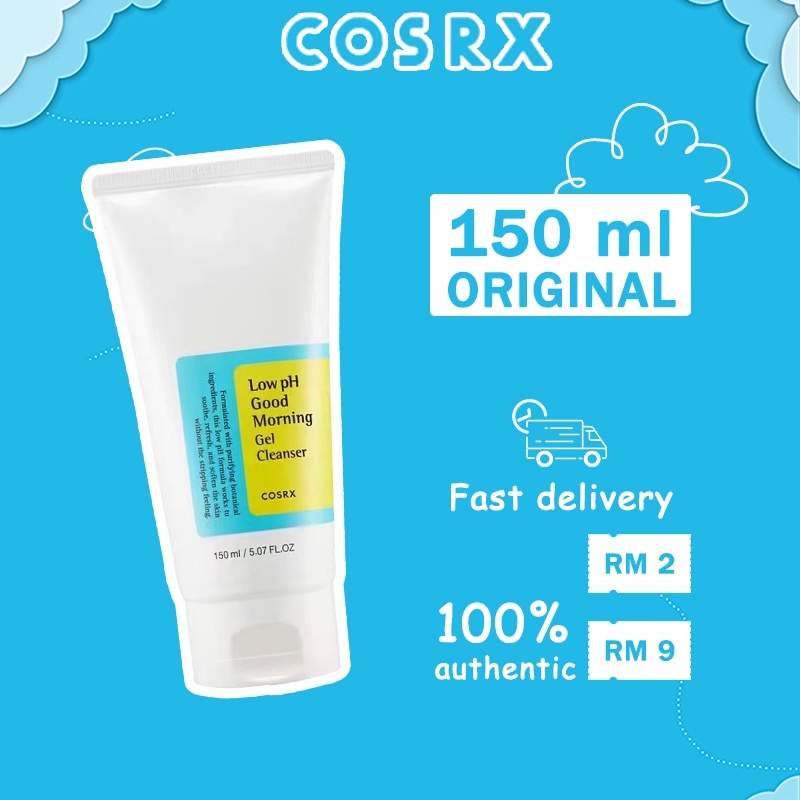 Sữa Rửa Mặt Cosrx Low PH Good Morning Gel Cleanser Dạng Gel Chiết Từ Dầu Cây Trà 150ml (shopauth)