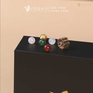 Charm sen, charm đá mix vòng tay them mệnh, phong thủy VEGAN