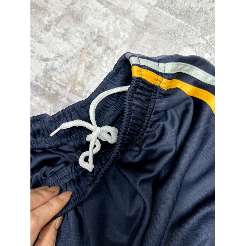 Quần đùi đá banh vải thái clb realmadrid sân khách màu xanh than 2023