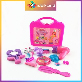 [15 Món] Bộ Vali Trang Điểm Cho Bé Gái Va Ly Đồ Chơi Makeup Hóa Trang Halloween Đồ Chơi Làm Đẹp