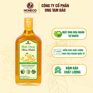 Mật Ong Hoa Nhãn HONECO 860G - Nguyên Chất 100% (Khai thác tại Hưng Yên, Sơn La, Điện Biên)