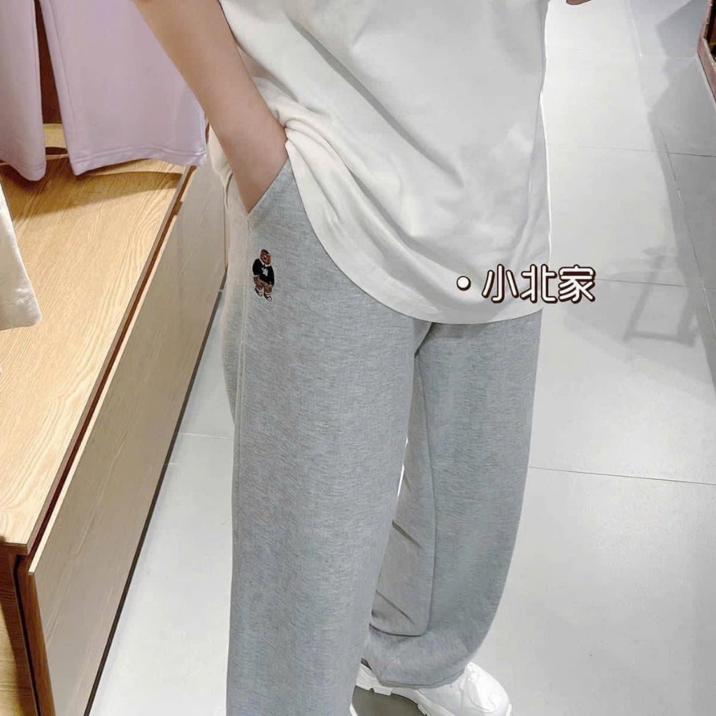 Sét 2 quần nỉ gấu