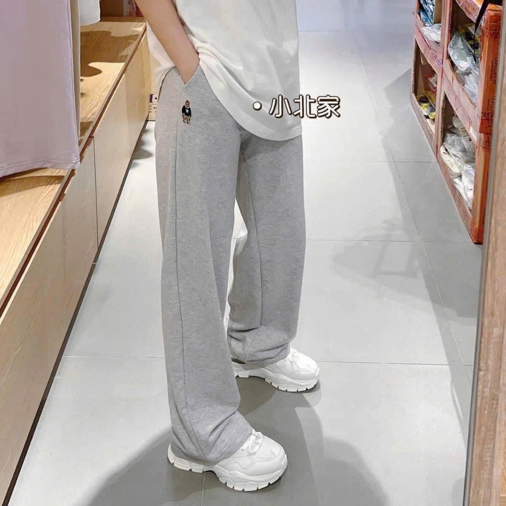 Sét 2 quần nỉ gấu