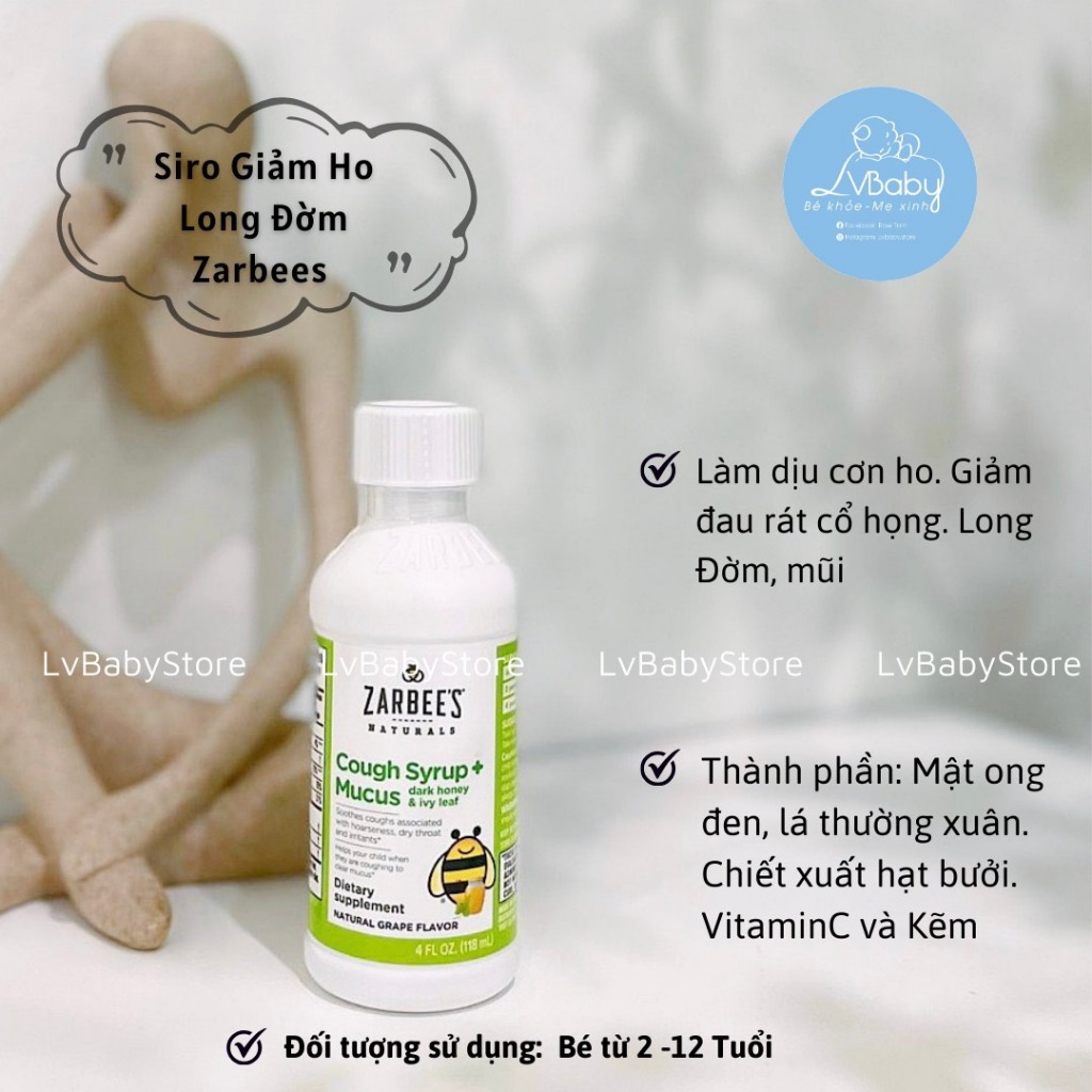 SIRO HO ZARBEE’S DÀNH CHO BÉ 2Y+