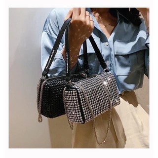 túi xách nữ đeo chéo bling đơn giản dễ phối đồ