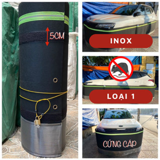  LOẠI 1 inox 304 Quây chống chuột ô tô xe máy chống chuột cắn vải bò dày 4mm chống nước có phản quang 
