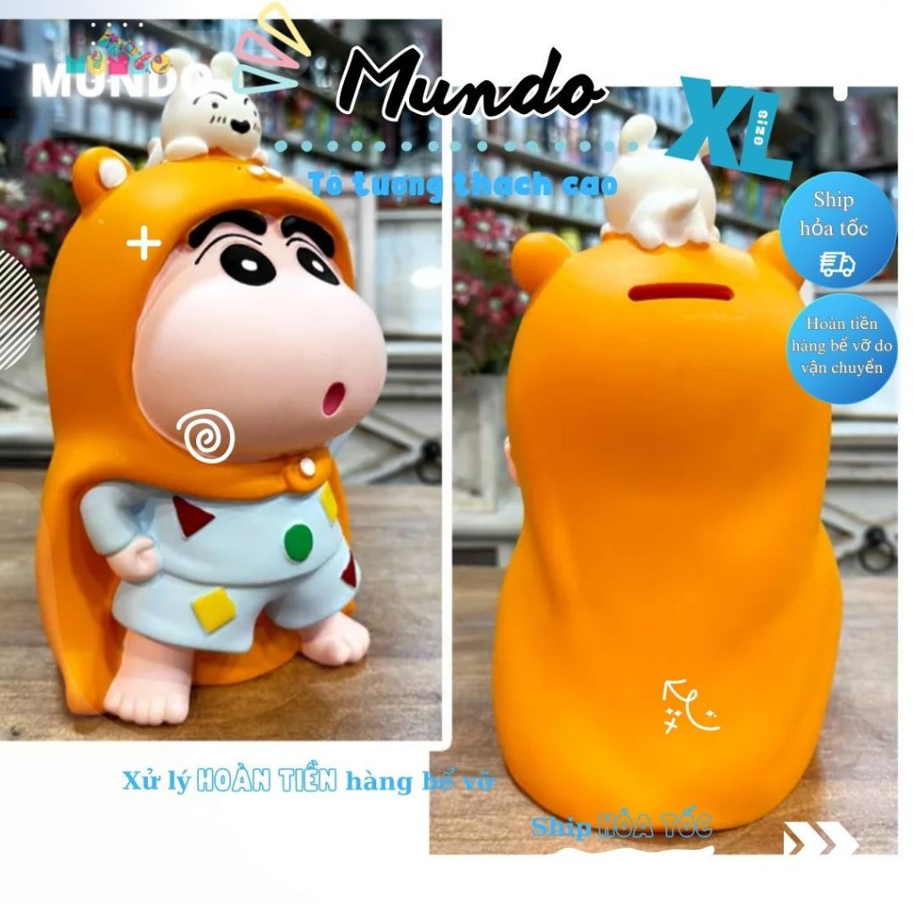 Tô Tượng Thạch Cao Cu Shin Cậu Bé Bút Chì SIZE XL,Tượng Thạch Cao Anime/Manga MUNDO