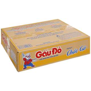 Cháo gấu đỏ thùng 50gói x 50g date luôn mới