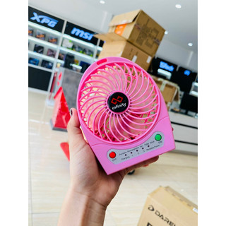 Infinity Tornado pink – Quạt Mini "𝑇ℎ𝑜̂̉𝑖 𝑏𝑎𝑦 𝑐𝑎̉ 𝑡ℎ𝑒̂́ 𝑔𝑖𝑜̛́𝑖 " ( không kèm pin)