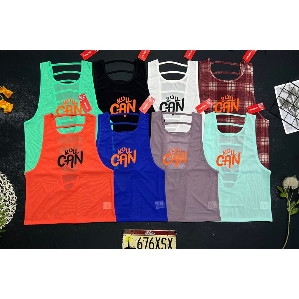 Áo tank top tập gym yoga thể thao Nữ YouCan Form rộng - Đan Dây Phía Sau