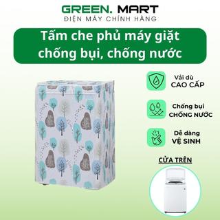 Bọc máy giặt cửa ngang | Áo trùm máy giặt cửa trên | Tấm phủ máy giặt vải dù 7kg 8kg | Chống bụi chống nước chống nắng