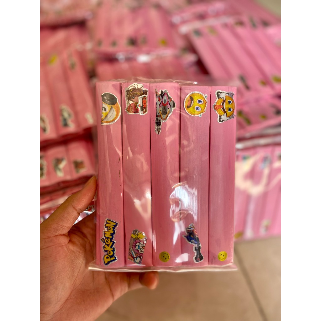 Combo 10 thanh phách tre màu