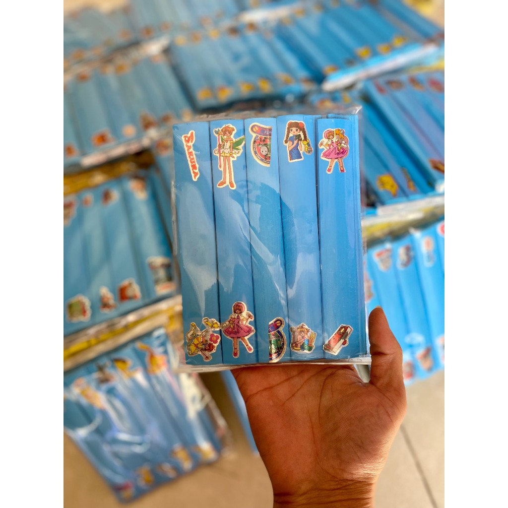 Combo 10 thanh phách tre màu