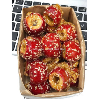 250gram kẹo hồ lô đỏ giòn ngon bổ dưỡng🍡 kẹo đóng gói riêng thành túi nhỏ tiện lợi