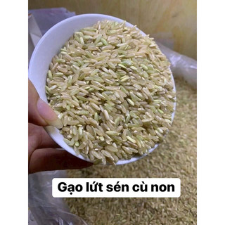 1kg Gạo Lứt sén cù non tú lệ yên bái. Loại ngon cam kết ko pha trộn