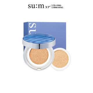  Phấn nước cấp ẩm Su:m37 Water-full CC Cushion Perfect Finish 15g (tặng thêm lõi 15g)