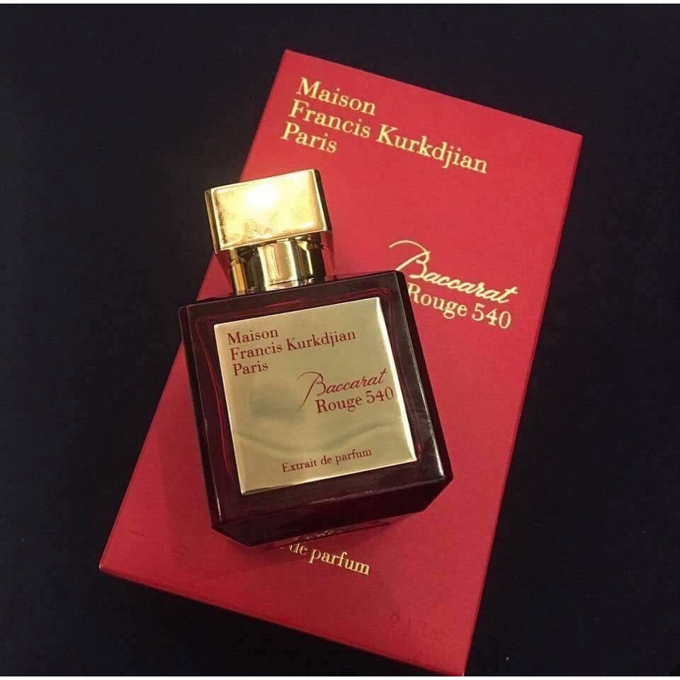 Nước Hoa nam nữ Maison Francis Kurkdjian Baccarat Rouge 540 Extrait De Parfum 70ml thơm lâu