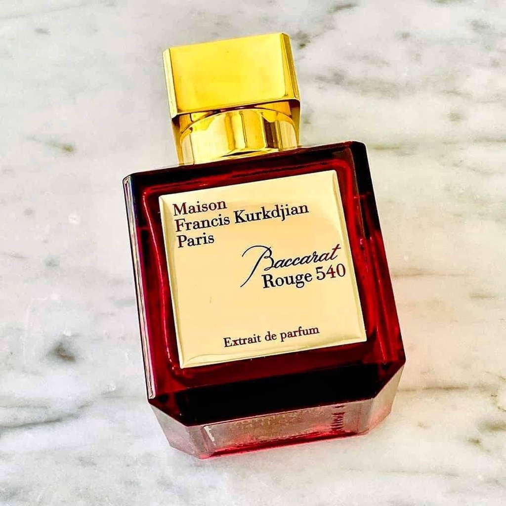 Nước Hoa nam nữ Maison Francis Kurkdjian Baccarat Rouge 540 Extrait De Parfum 70ml thơm lâu