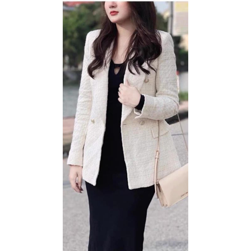 ÁO VEST DẠ KIM TUYẾN