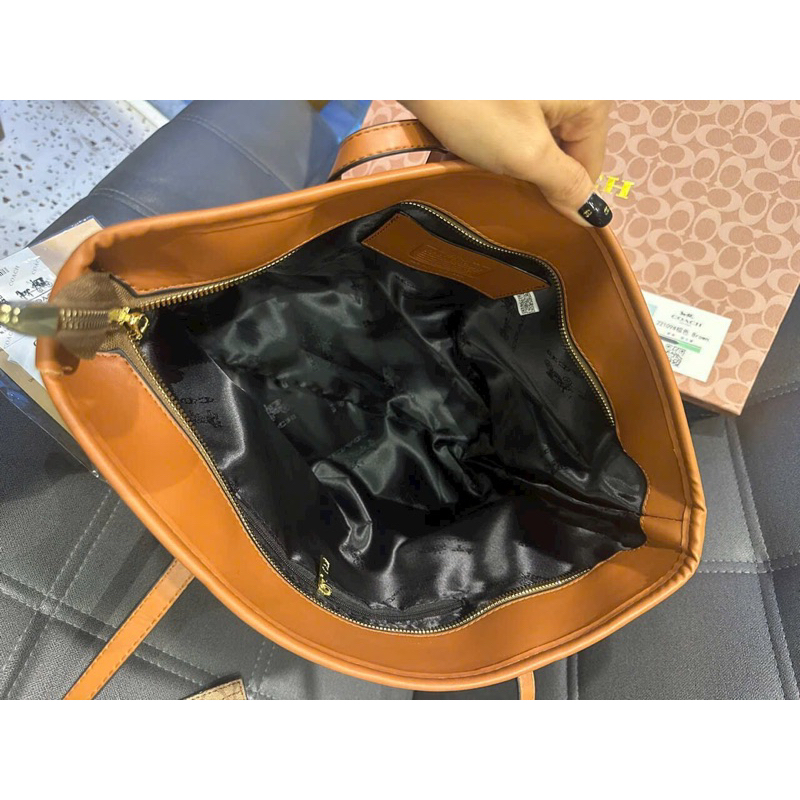 Túi Xách Túi Xách SÉT COACHh CITY TOTE  sz35. Không hộp. Hàng super, có logo mã cod