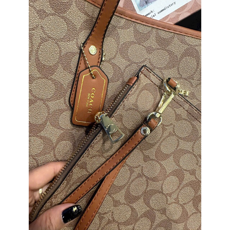 Túi Xách Túi Xách SÉT COACHh CITY TOTE  sz35. Không hộp. Hàng super, có logo mã cod