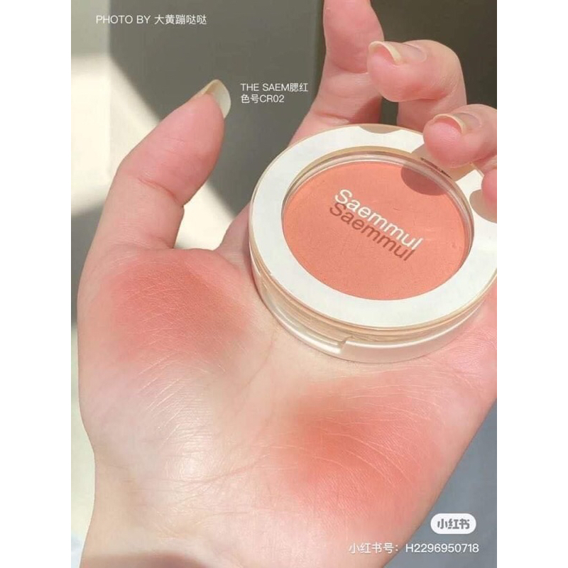 Phấn Má Xinh Xắn The Saem Single Blusher 5g❤️