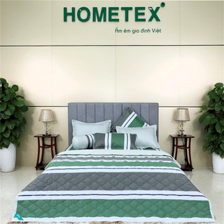 Bộ Chăn Ga Gối 180x200x25cm Cotton Hometex - Chăn Drap Gối Hometex - Sản Phẩm Của CTY May Thiên Hà