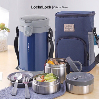 Giảm 52% bộ hộp cơm giữ nhiệt lock&lock easy carry 2000ml