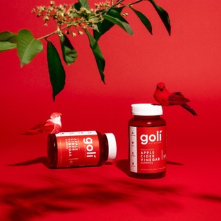 Viên GUMMIES Giảm Cân đốt mỡ giấm táo của Goli Nutrition APPLE CIDER VINEGARP 60 Viên DATE 2025