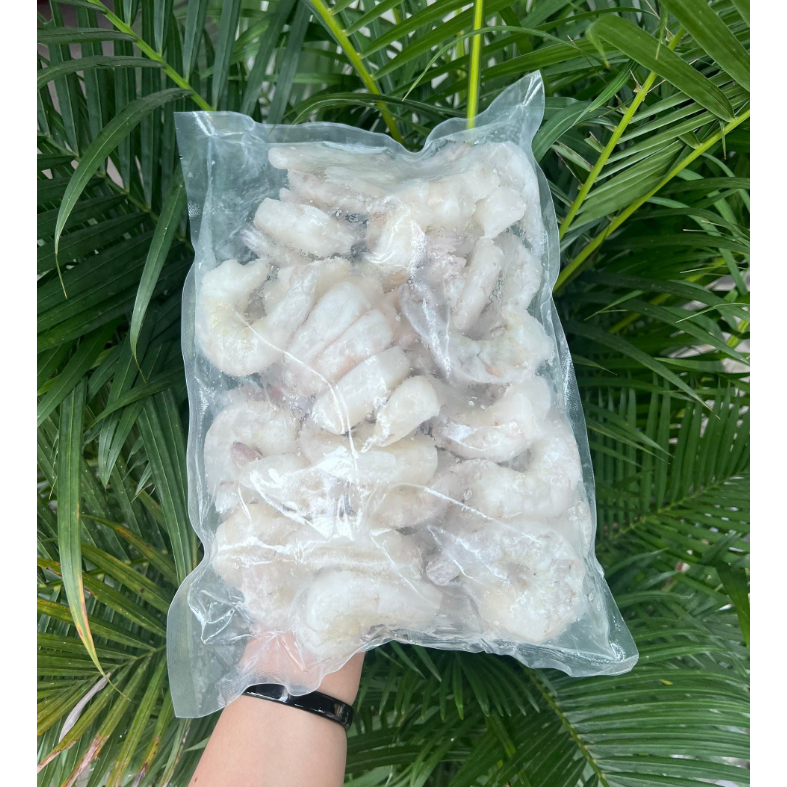 Tôm Bóc Vỏ Khay 1KG net 9 size To 45-50 Con Tươi Ngon