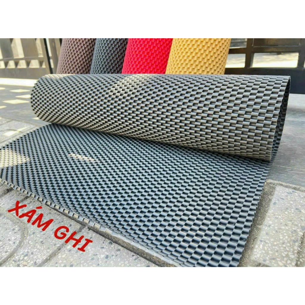 Thảm lót sàn ô tô cuộn 60 x 300cm   không mùi, không thấm nước, độ bền cao