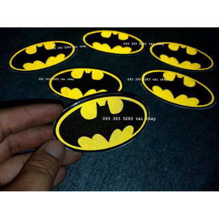[ 1 MIẾNG ] TEM BATMAN PHẢN QUANG DÁN TRANG TRÍ XE