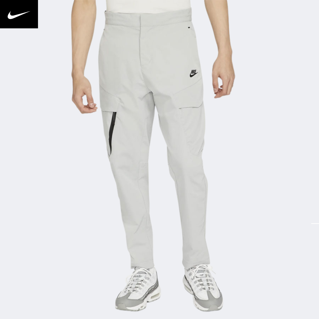Quần dài thể thao nam nữ Nike Tech Essentials Woven Unlined Cargo Pants ; Quần dài chất dù chống nắng, chống thấm - Xám
