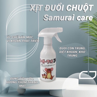 Thuốc Đuổi Chuột SAMURAI CARE, Chai Xịt Đuổi Chuột Thiên Nhiên Không Thành