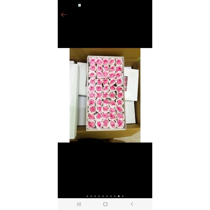 Hoa hồng hỉ sáp phối màu 3 lớp loại 1