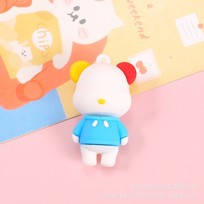 Móc Khoá Hình Chú Gấu Bearbrick - Móc Treo Chìa Khóa, Ba Lô/ Đủ Hình, Đủ Màu