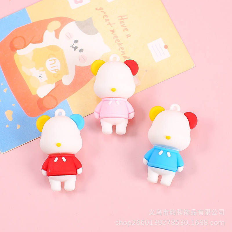 Móc Khoá Hình Chú Gấu Bearbrick - Móc Treo Chìa Khóa, Ba Lô/ Đủ Hình, Đủ Màu