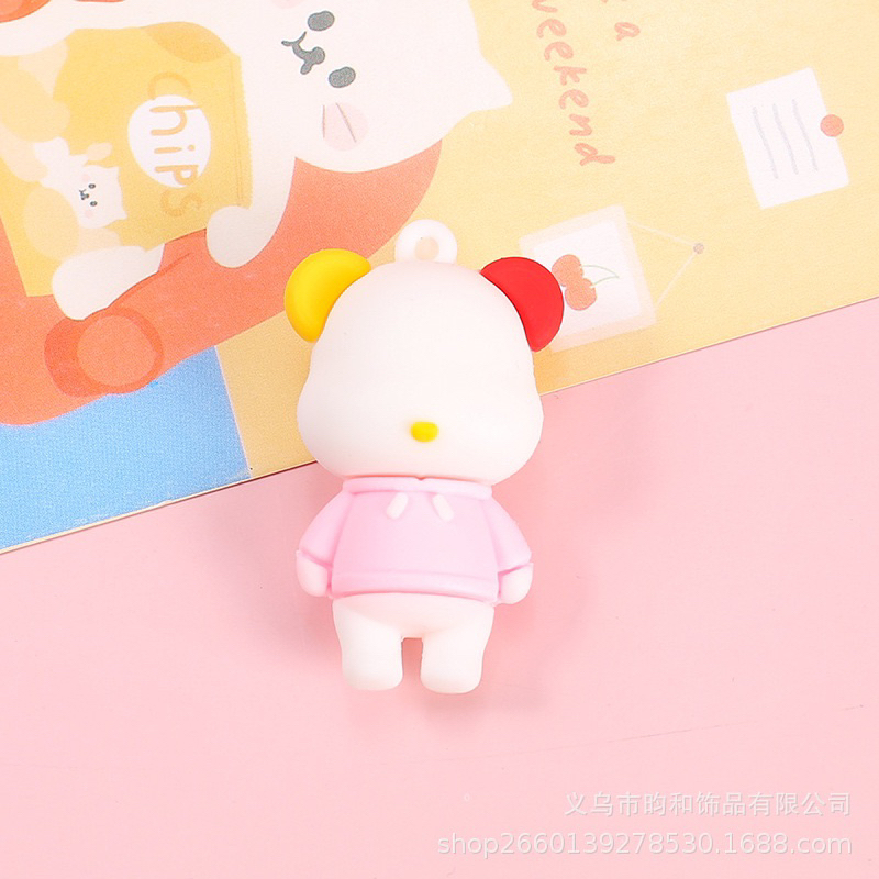 Móc Khoá Hình Chú Gấu Bearbrick - Móc Treo Chìa Khóa, Ba Lô/ Đủ Hình, Đủ Màu