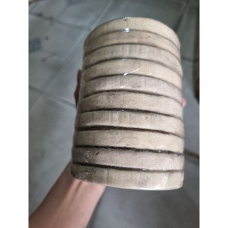 1 Bánh nỉ trắng đánh bóng kim loại kích thước 100mm