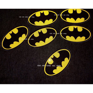[ 1 MIẾNG ] TEM BATMAN PHẢN QUANG DÁN TRANG TRÍ XE