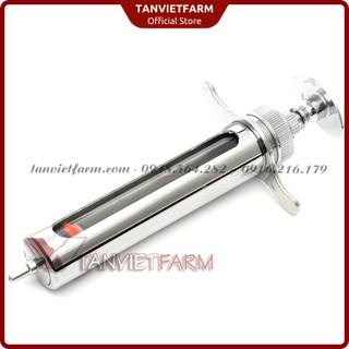 Xi lanh bằng inox loại 5 ml hoặc 10 ml