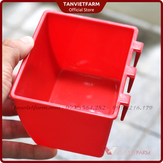 Máng đựng thức ăn cho gà đá bằng nhựa size trung