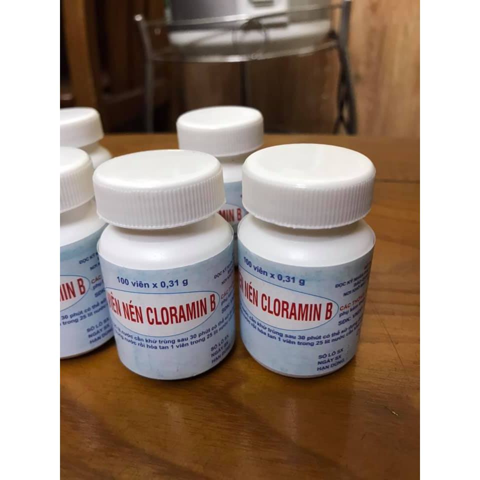 VIÊN NÉN CLORAMIN B