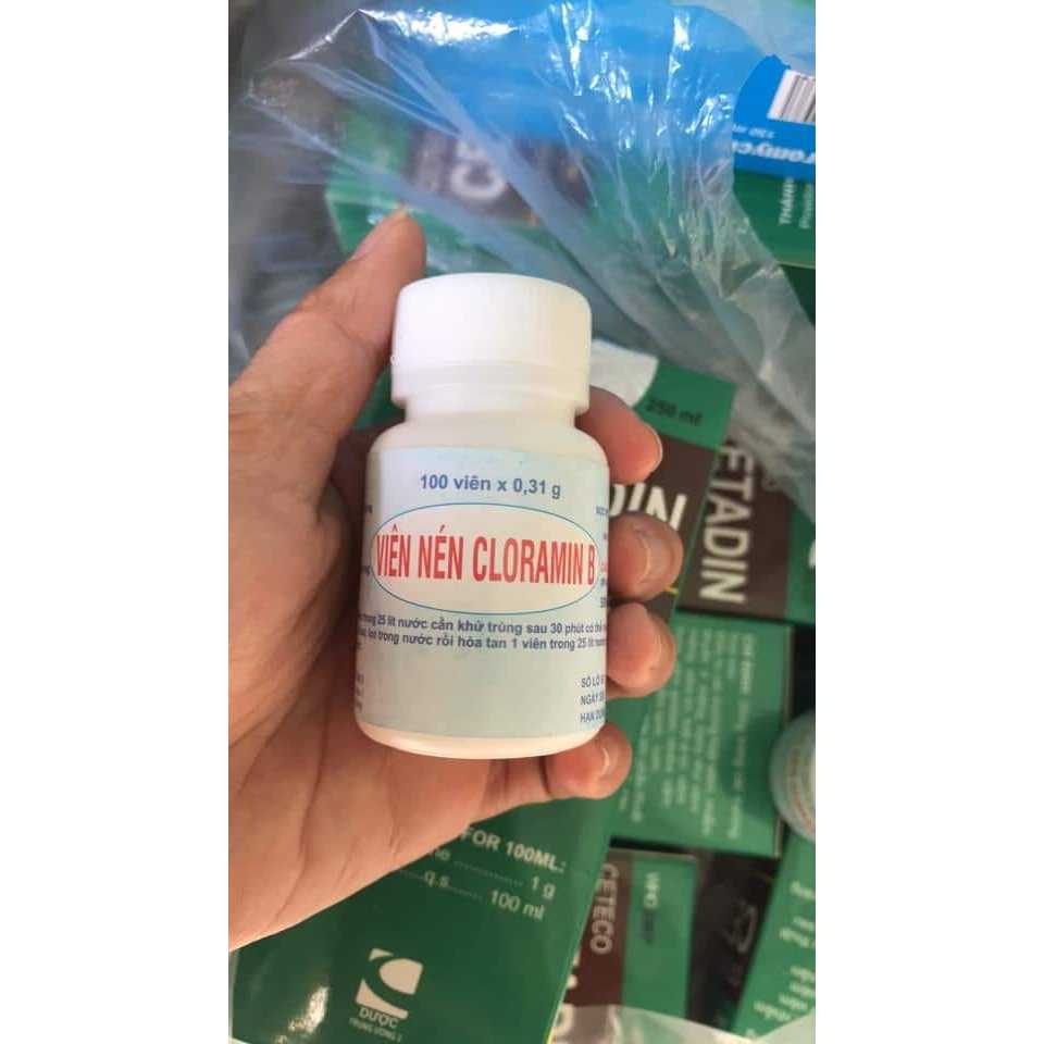 VIÊN NÉN CLORAMIN B