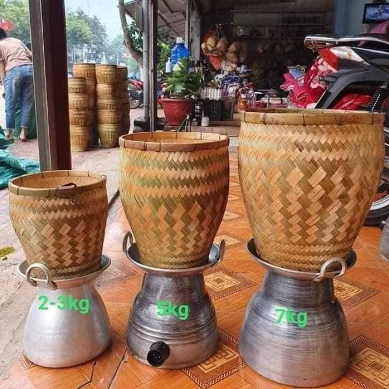 Bộ chõ đồ xôi Bằng Điện 5kg 🍒🍒🍓🍓